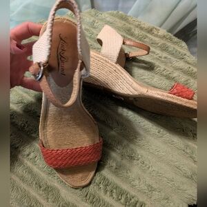 Lucky Brand Women's Wedges - Cream and Brown